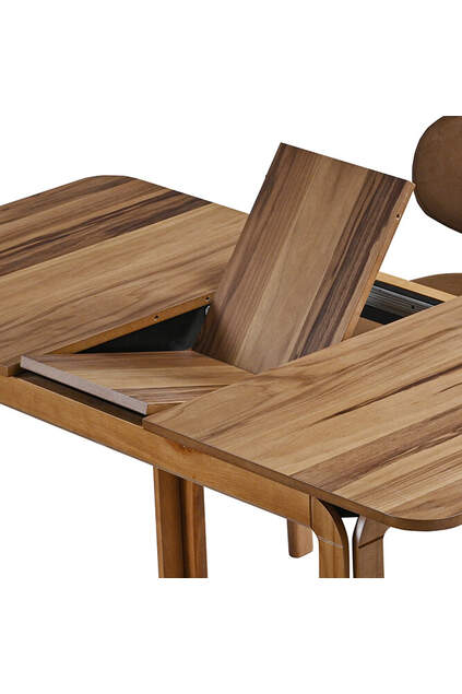 Vip Walnut Table And Chair Set FRL1025