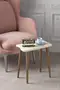 Zigon Coffee Table Wooden 4 Piece Square