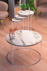 4-Piece Double Silver C Lux Set