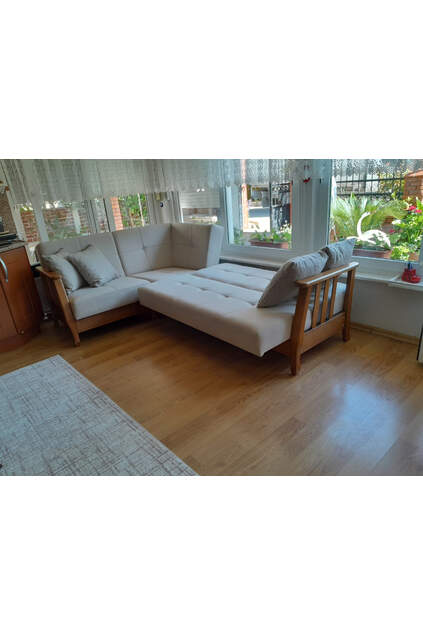 MD Karya Scandinavian Kitchen Corner Sofa MDN130
