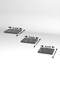 3-Piece Square Wall Shelf