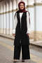 Merve Vest Suit Black