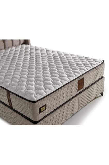 MD Panama 150x200 Double Bed, Base, Headboard Set GM112