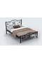 Pero Metallbett 150x200 ARM113