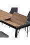 Sementa Walnut Table And Chair Set FRL1030