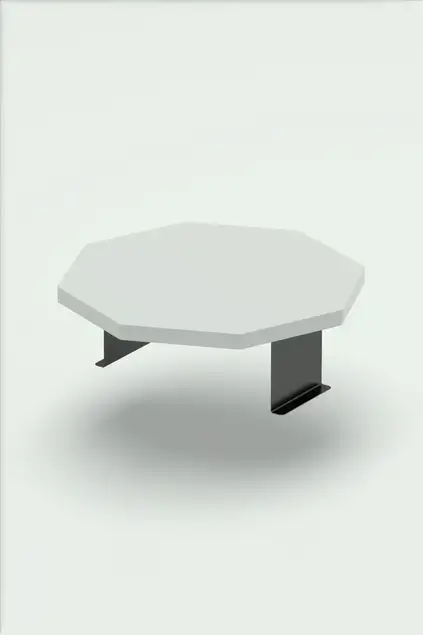 Decorative Side Table Octagon