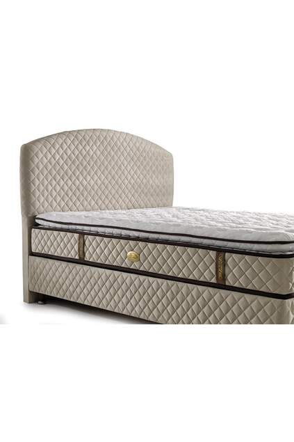 MD Teos 180x200 Çift Kişilik Yatak, Baza, Başlık Seti GM118