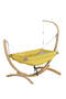 Anti-Tilt Hammock Crib Yellow