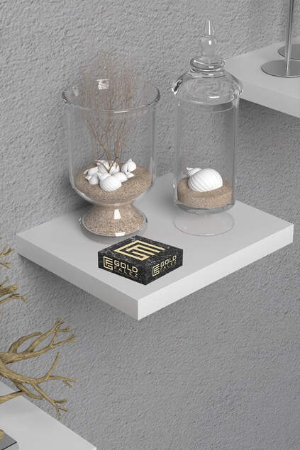 3-Piece Square Wall Shelf
