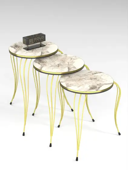 Tavolino Zigon Luxury Double Gold