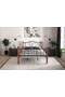 Pasifik Metal Bed Frame 120x200 ARM074