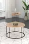 Centre Couchtisch und Zigon Couchtisch Terra Set
