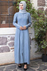 Rabia Coat Blue