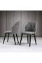 Avantgarde Schwarz Tisch & Buse Stuhl & Buse Bank Set HDR1218