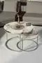 Coffee Table Double Silver Luxury Special