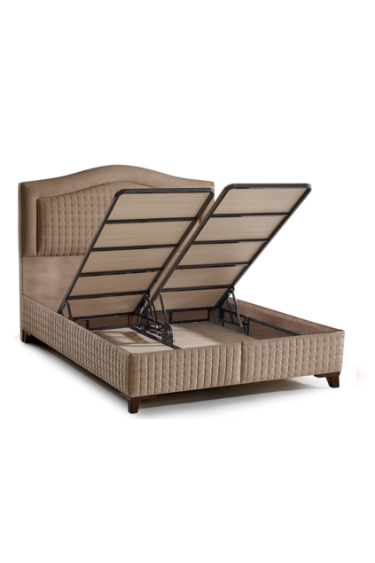 MD Royal 180x200 Double Bed, Base, Headboard Set GM119