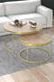 Couchtisch Double Gold Lux Special