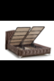 MD Siola 180x200 Double Bed, Base, Headboard Set GM103