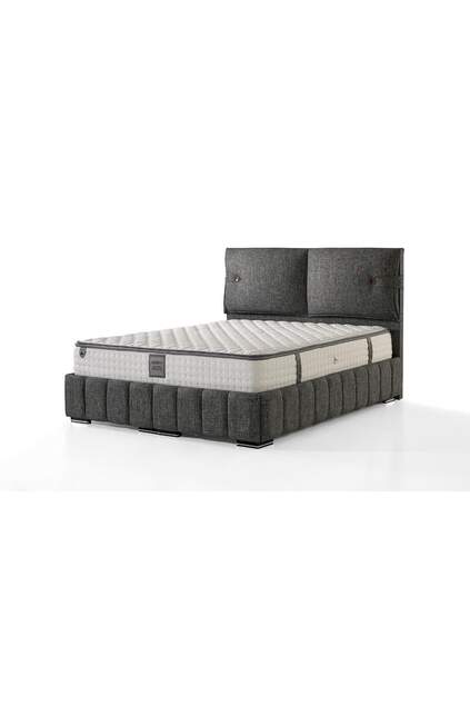 MD Prag 150x200 Doppelbett, Bettgestell, Kopfteil-Set GM163
