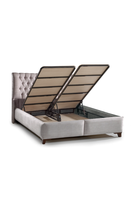 MD Hermes 150x200 Double Bed, Base, Headboard Set GM105 MD Hermes 150x200 Double Bed, Base, Headboard Set GM105