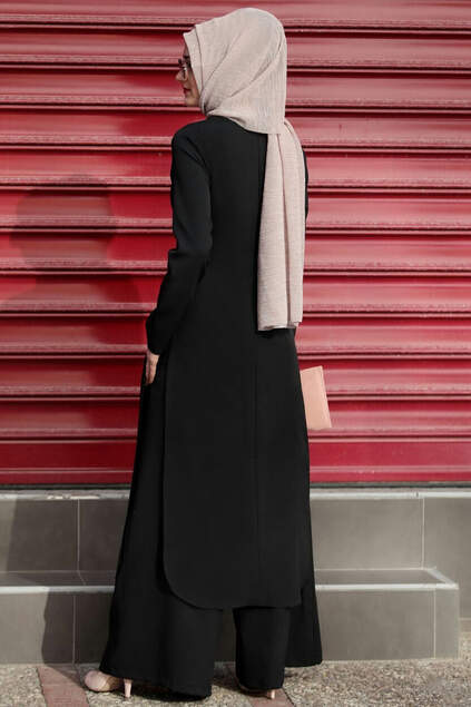 Hayat Tunic Black