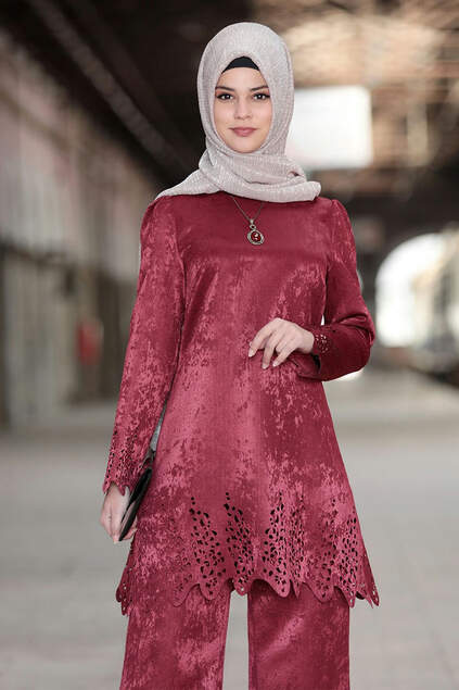 Set Ayda color bordeaux