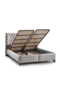 MD Hermes 160x200 Double Bed, Base, Headboard Set GM105