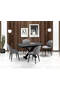 Galata Anthracite Table & Milas Chair Set HDR1252