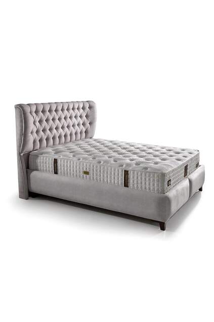 MD Hermes 180x200 Doppelbett, Bettgestell, Kopfteil-Set GM105
