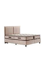 MD Astra 160x200 Double Bed, Base, Headboard Set GM190