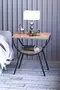 Side Table Nightstand Metal