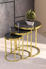 Nesting Table C Lux Gold