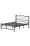 Bella Metallbett 120x200 ARM141 Schwarz