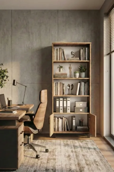 Classic Multi-Purpose Bookcase - Brown