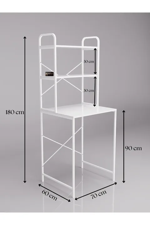 Washing Machine Cabinet Metal Legs - White
