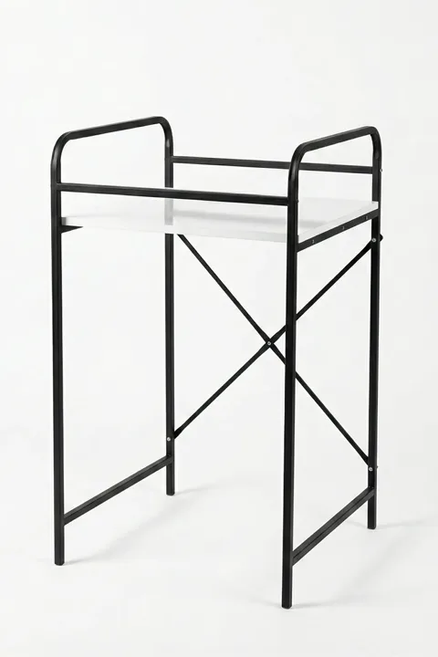 Washing Machine & Dryer Cabinet Metal Legs - Black