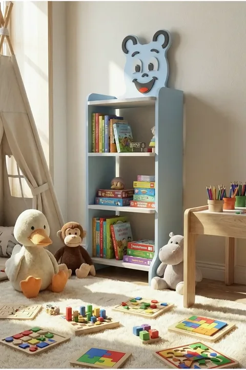 Happy Face Kids Bookcase