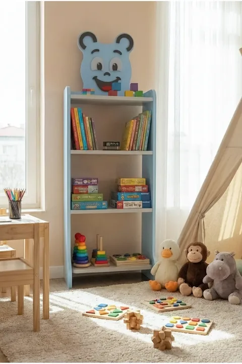 Happy Face Kids Bookcase