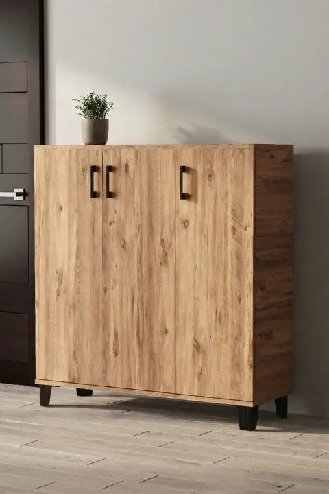 Shoe Cabinet - Brown