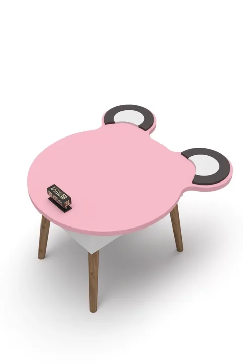 Happy Face Play & Activity Table - Pink