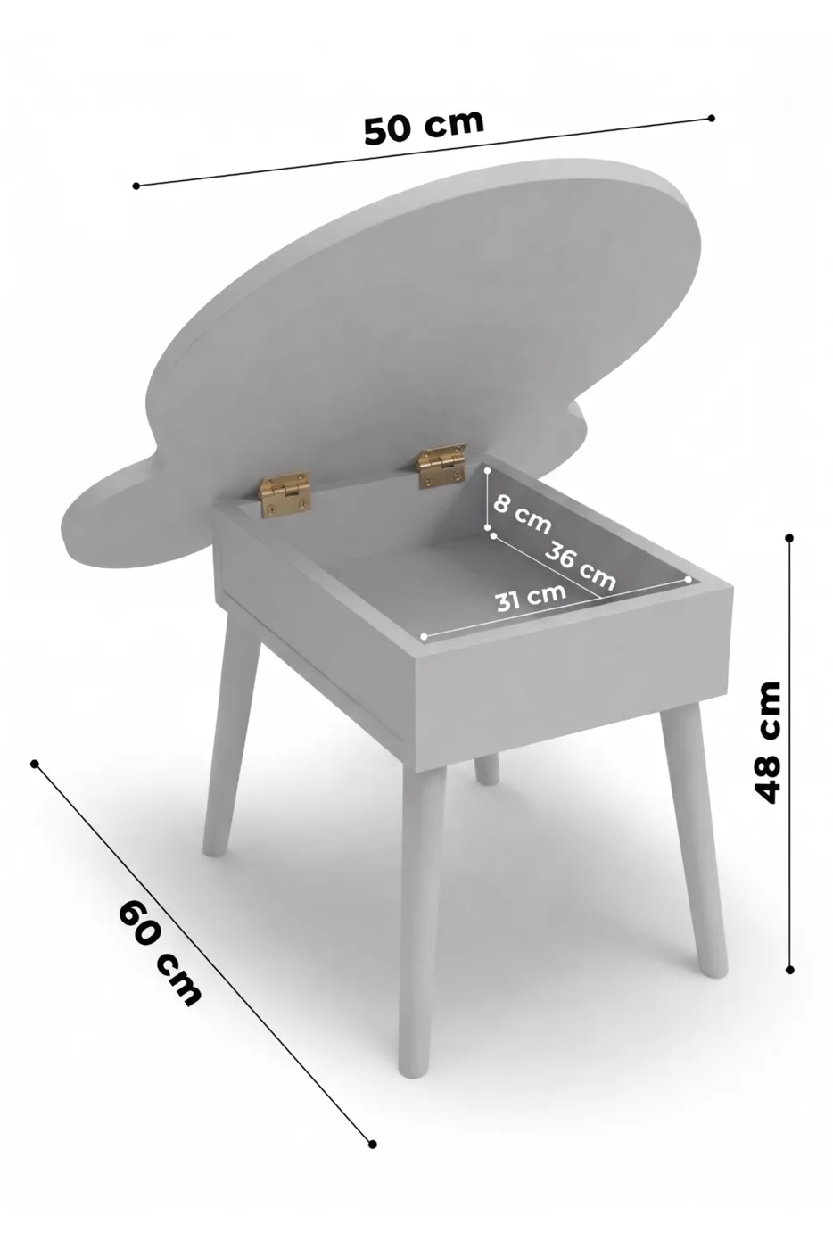 Happy Face Play & Activity Table - Pink