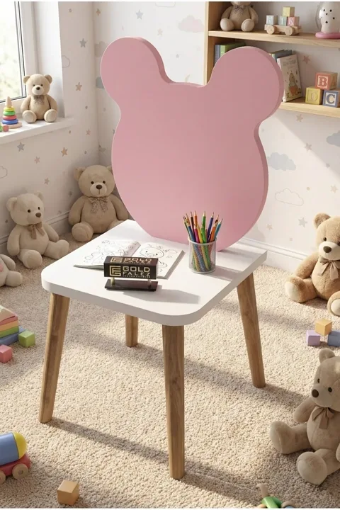 Home Furniture Wooden Legs - Pink