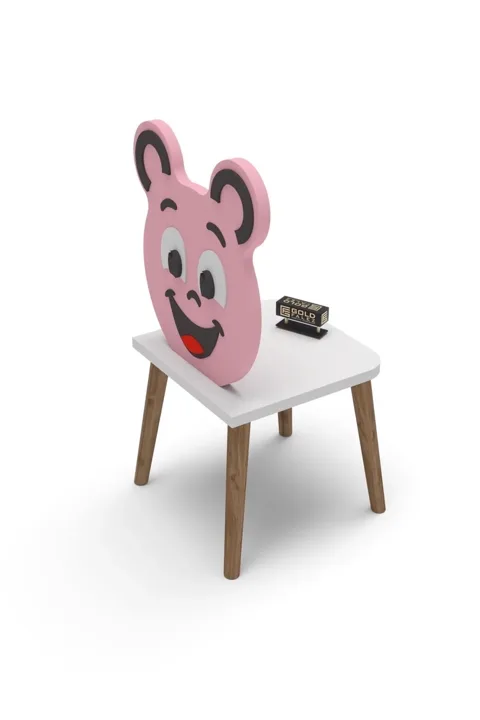 Home Furniture Wooden Legs - Pink