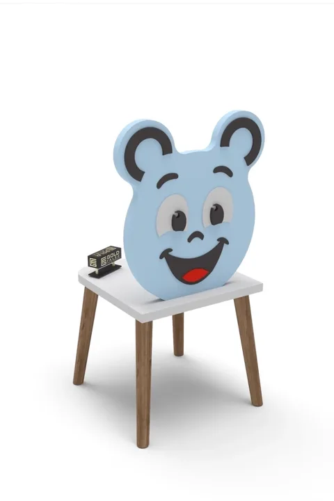 Home Furniture Wooden Legs - Blue