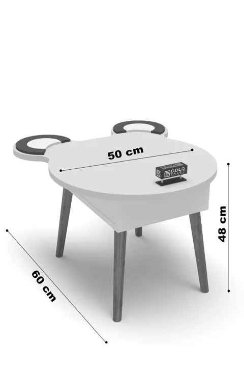 Happy Face Play & Activity Table - Blue