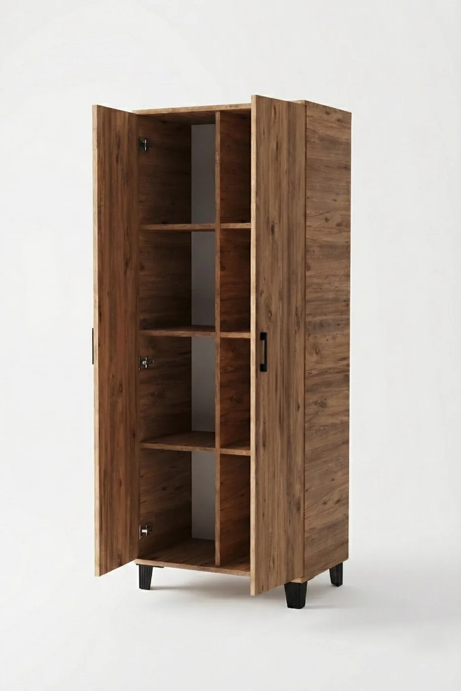 8-Fächer-Vorrats-Schrank - Atlantic Pine