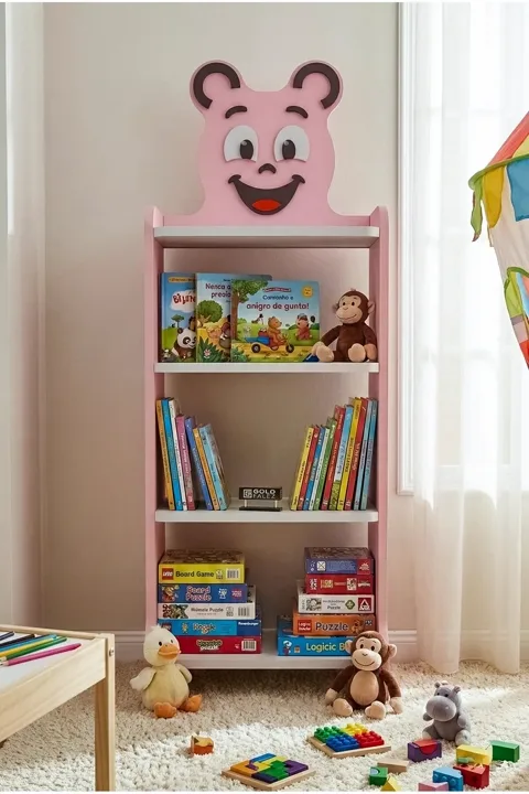 Happy Face Kids Bookcase