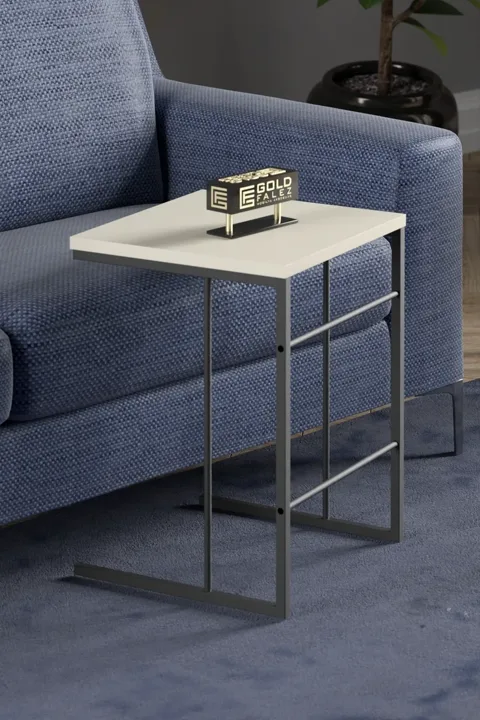 Solo 3-Piece Square Nesting Table Set - Ecru