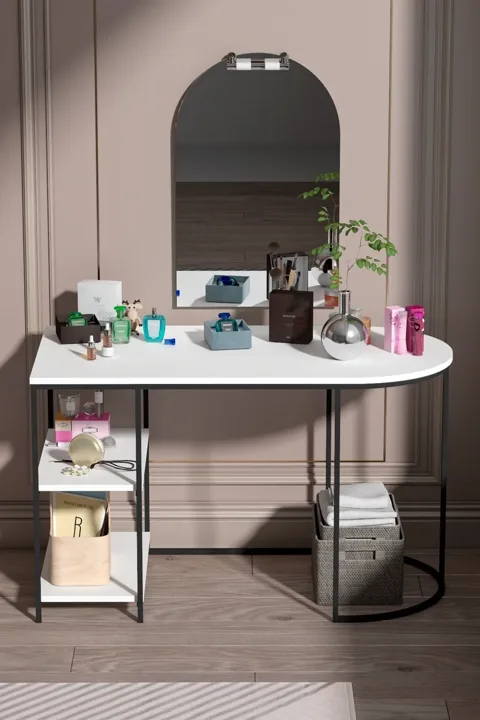 Dolunay Desk - White
