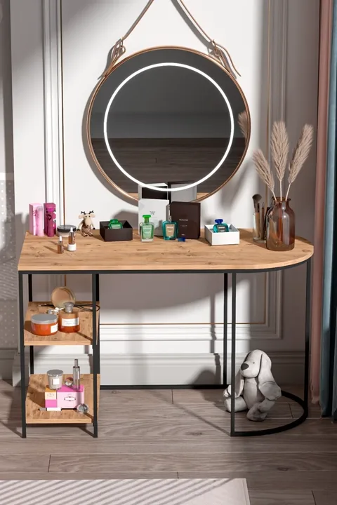 Dolunay Desk - Brown